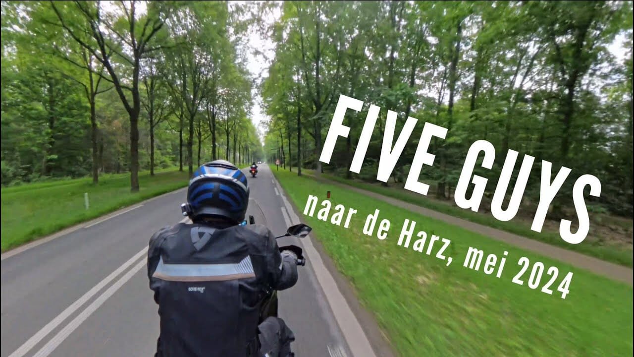Five Guys naar de Harz, mei 2024